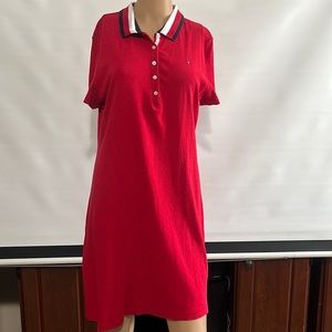 Tommy Hilfiger red dress size L